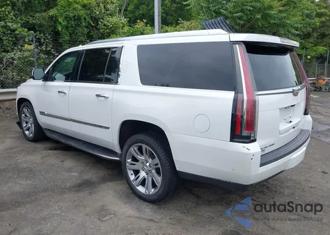 2017 Cadillac Escalade Esv Luxury из США, поврежденный, VIN 1GYS4HKJ2HR353956